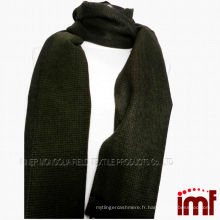 Écharpe en laine peignée à la mode pour hommes